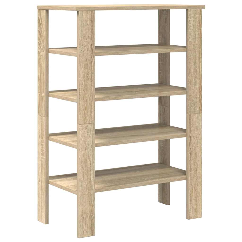 skoreol 61x32x87,5 cm konstrueret træ sonoma-eg