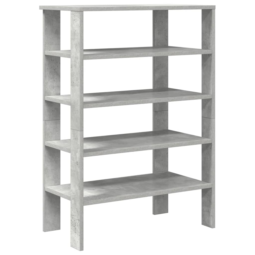 skoreol 61x32x87,5 cm konstrueret træ betongrå