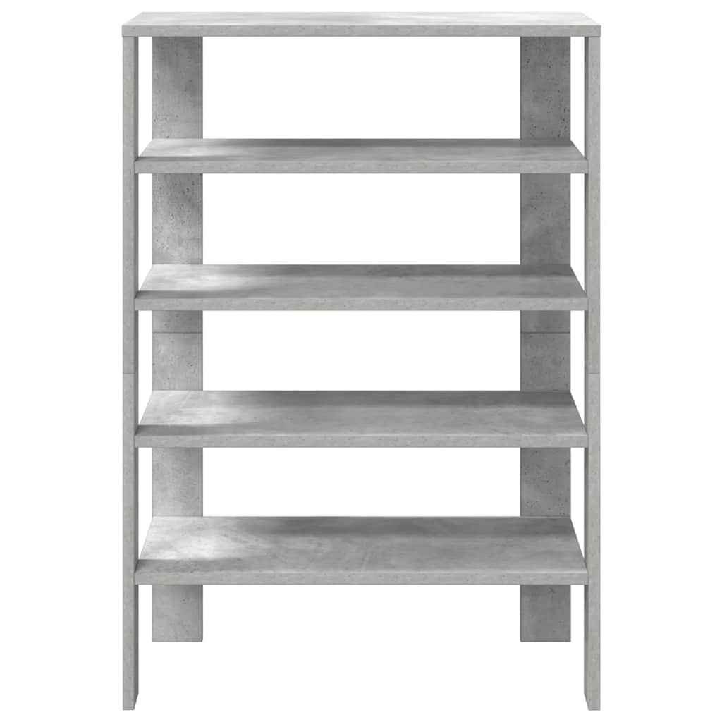skoreol 61x32x87,5 cm konstrueret træ betongrå