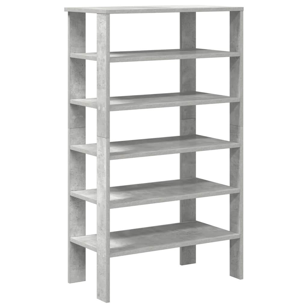 skoreol 61x32x105 cm konstrueret træ betongrå