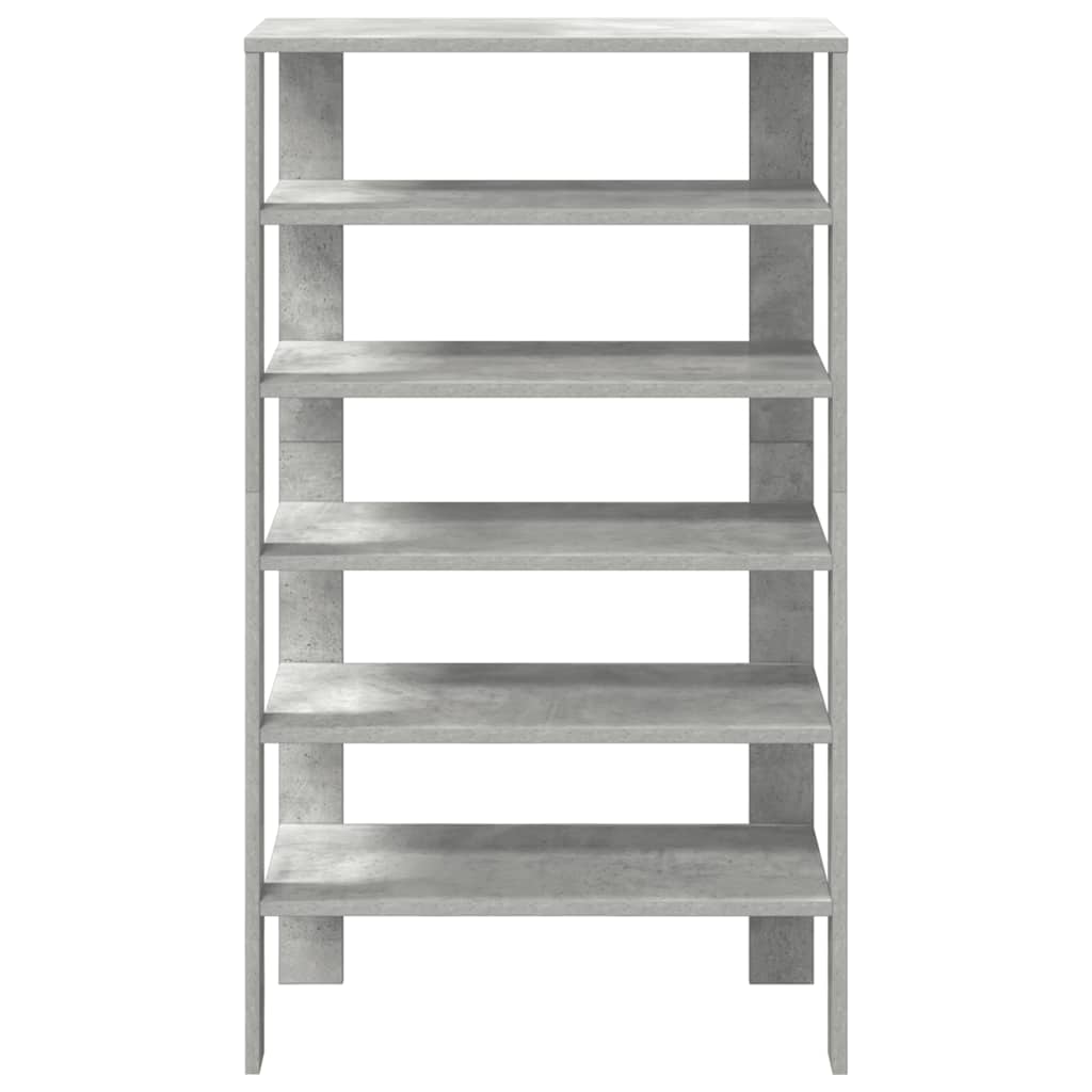 skoreol 61x32x105 cm konstrueret træ betongrå