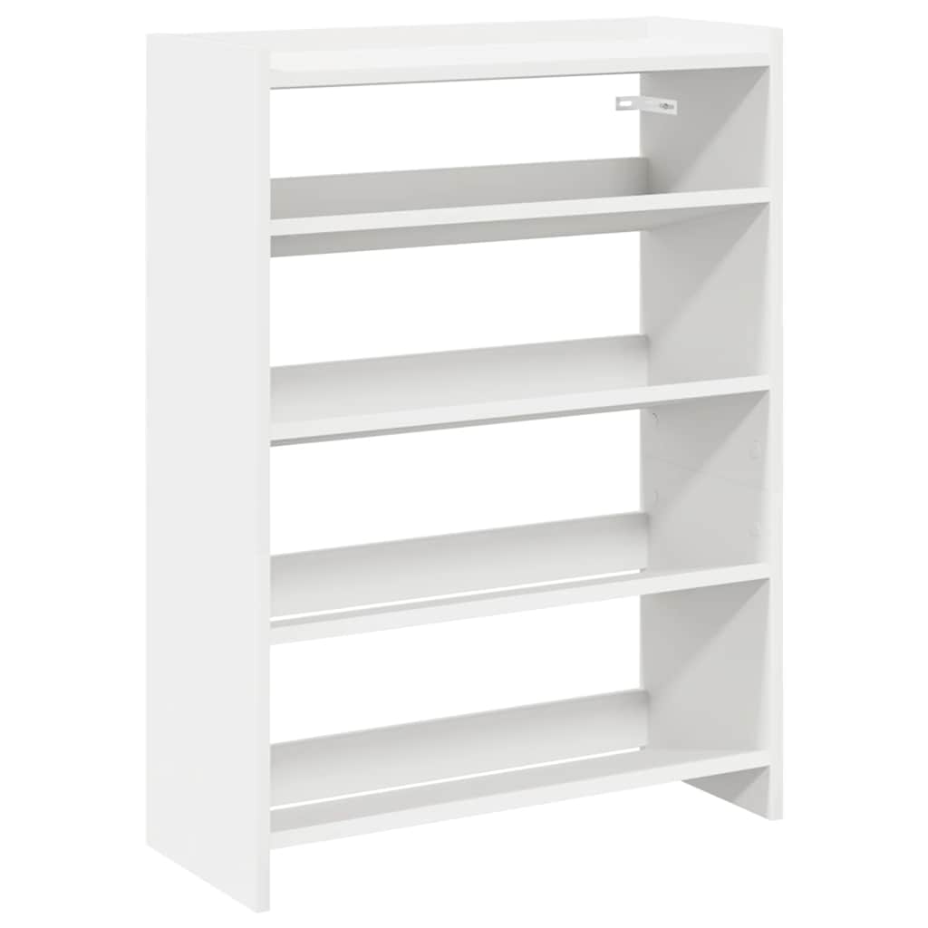 skoreol 60x25x81 cm konstrueret træ hvid