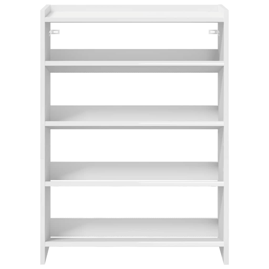 skoreol 60x25x81 cm konstrueret træ hvid