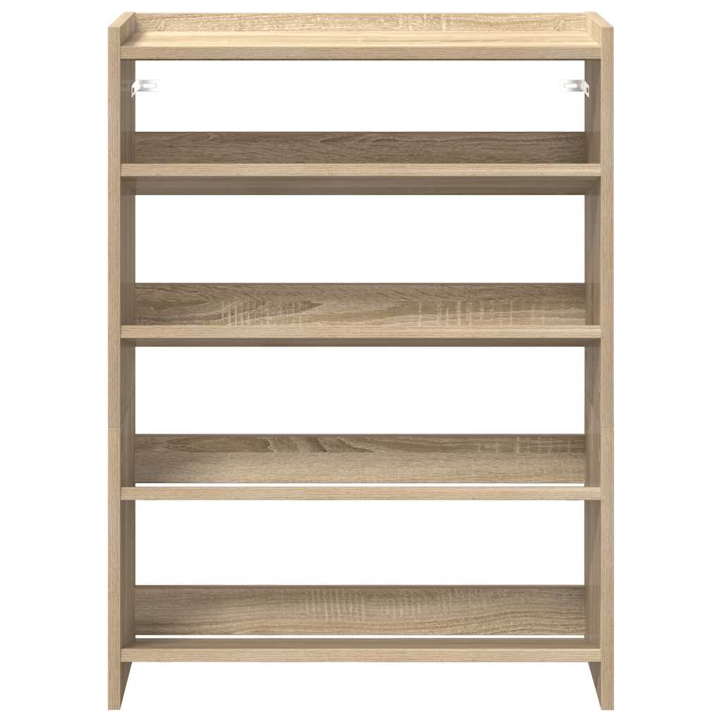 skoreol 60x25x81 cm konstrueret træ sonoma-eg