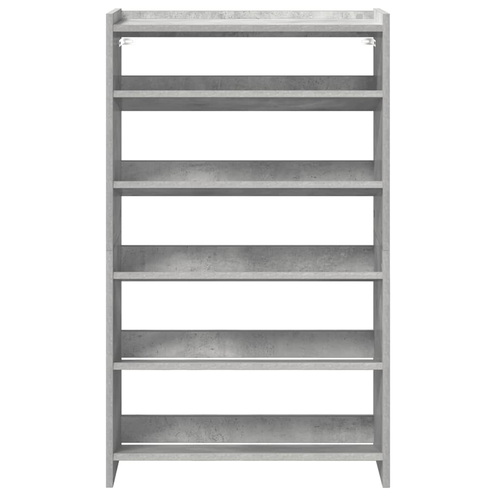 skoreol 60x25x81 cm konstrueret træ betongrå