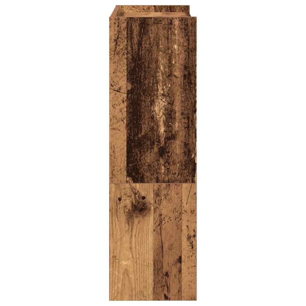 skoreol 60x25x81 cm konstrueret træ antikt træ