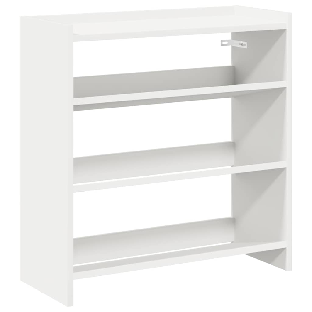 skoreol 60x25x62 cm konstrueret træ hvid