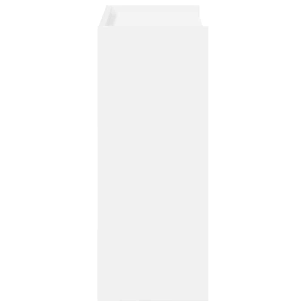 skoreol 60x25x62 cm konstrueret træ hvid