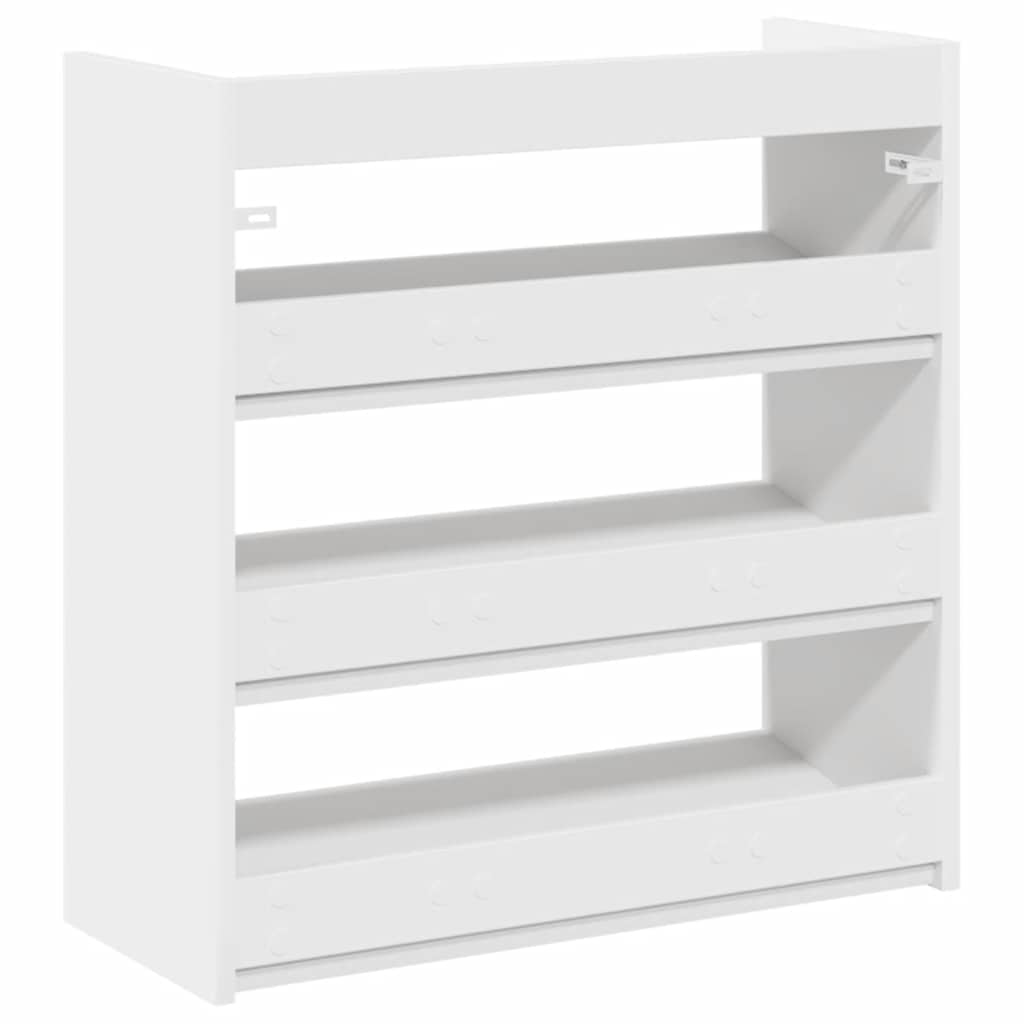 skoreol 60x25x62 cm konstrueret træ hvid