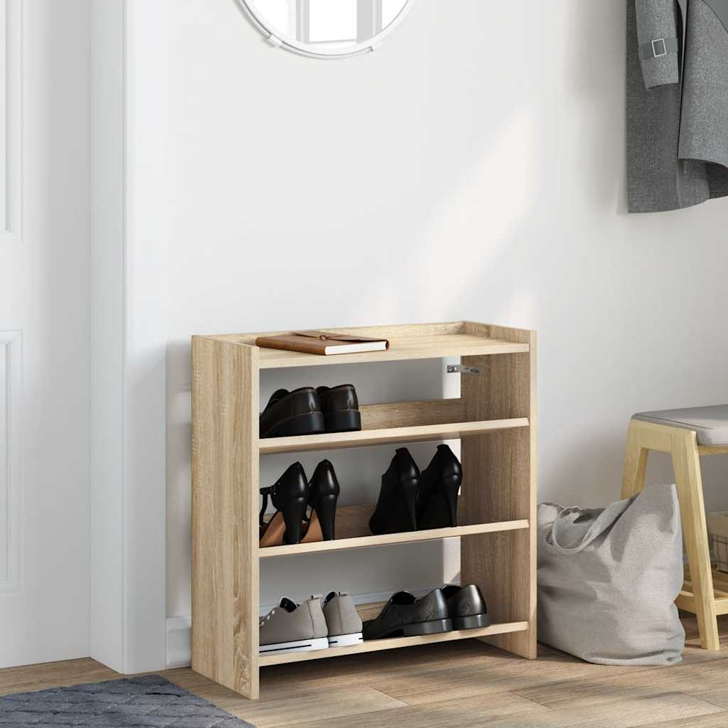 skoreol 60x25x62 cm konstrueret træ sonoma-eg