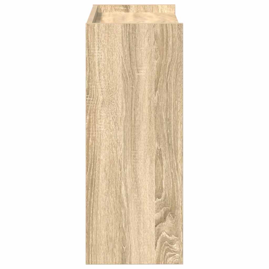 skoreol 60x25x62 cm konstrueret træ sonoma-eg