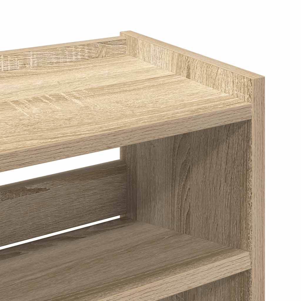 skoreol 60x25x62 cm konstrueret træ sonoma-eg