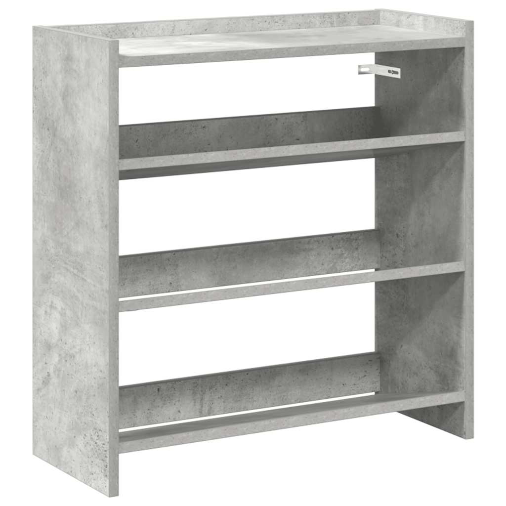 skoreol 60x25x62 cm konstrueret træ betongrå