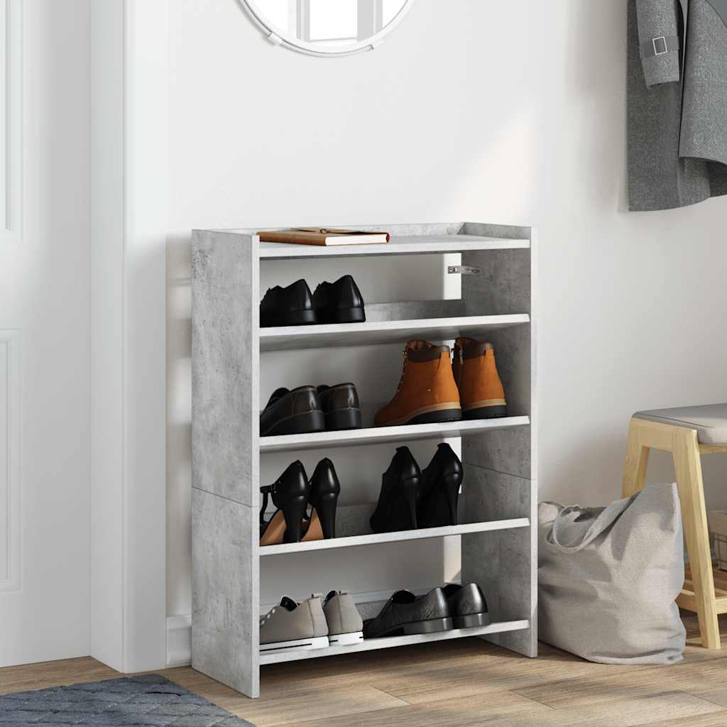 skoreol 60x25x62 cm konstrueret træ betongrå