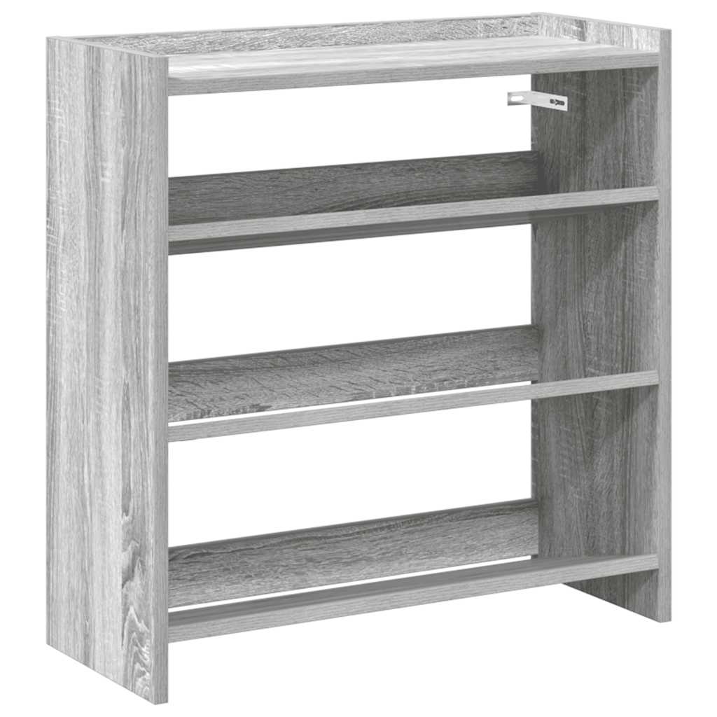 skoreol 60x25x62 cm konstrueret træ grå sonoma-eg
