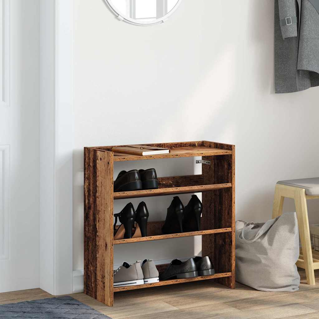 skoreol 60x25x62 cm konstrueret træ antikt træ