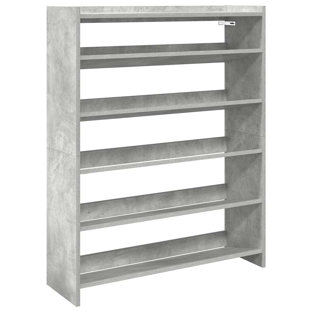 skoreol 80x25x100 cm konstrueret træ betongrå