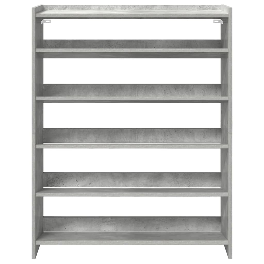 skoreol 80x25x100 cm konstrueret træ betongrå