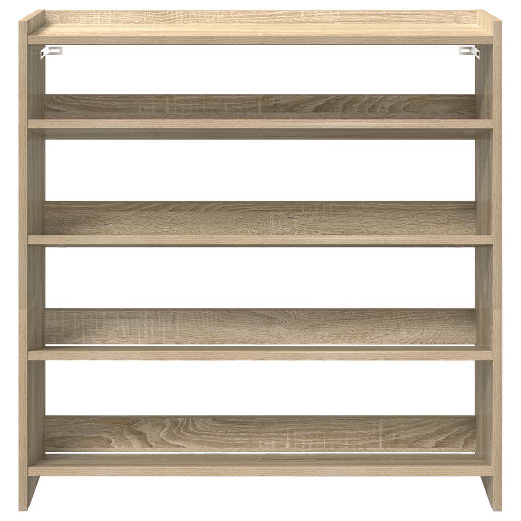 skoreol 80x25x81 cm konstrueret træ sonoma-eg