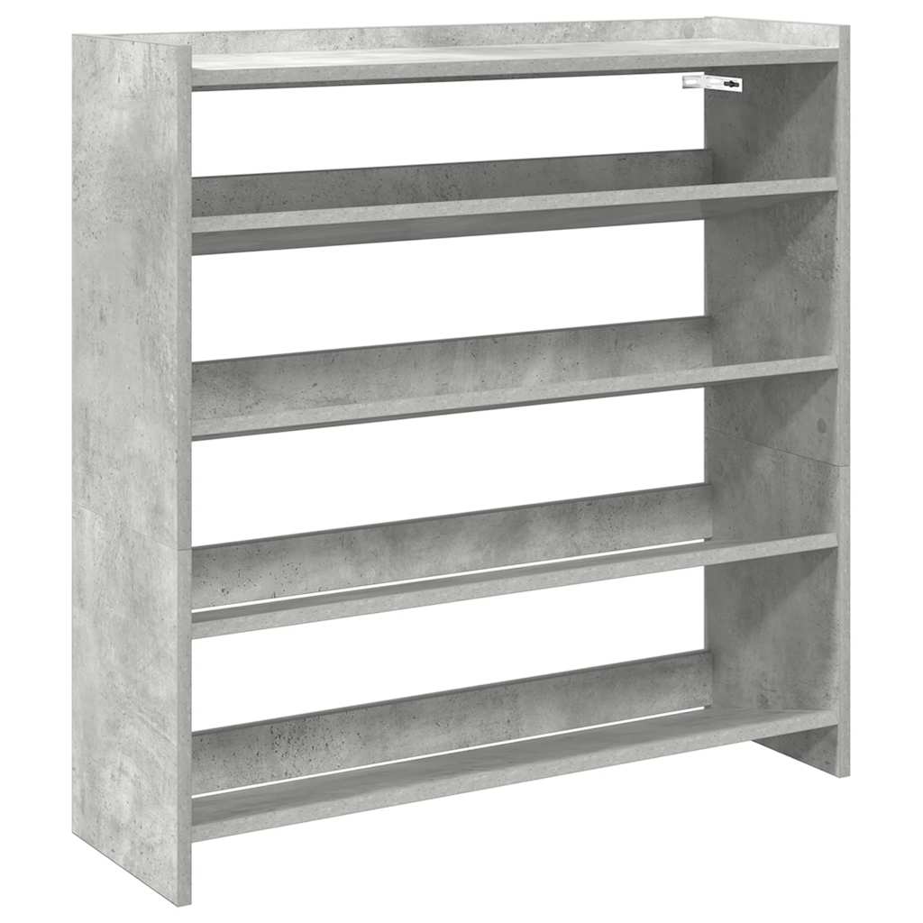 skoreol 80x25x81 cm konstrueret træ betongrå