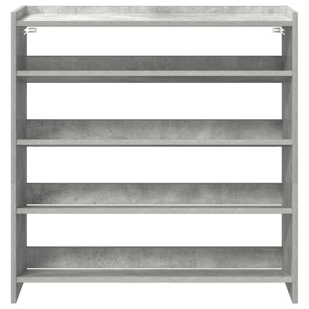 skoreol 80x25x81 cm konstrueret træ betongrå