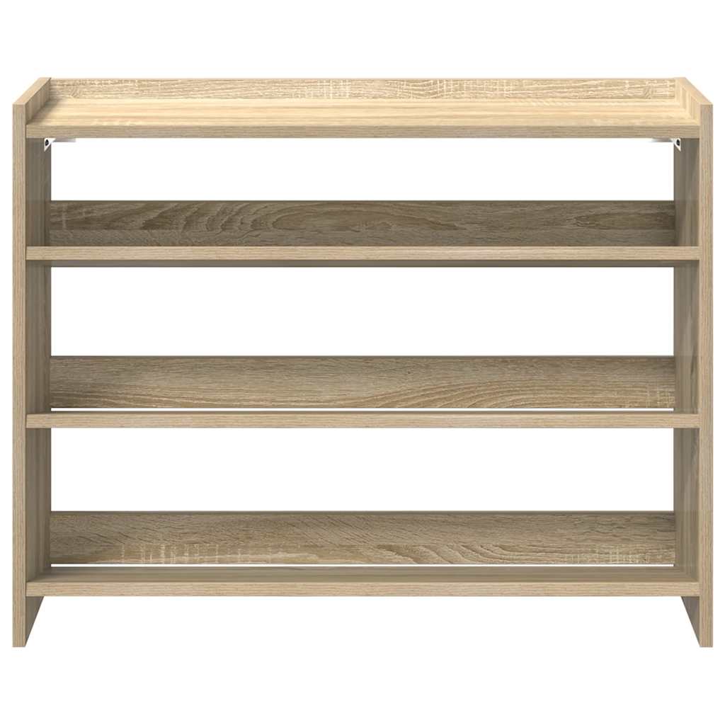 skoreol 80x25x62 cm konstrueret træ sonoma-eg