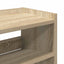 skoreol 80x25x62 cm konstrueret træ sonoma-eg