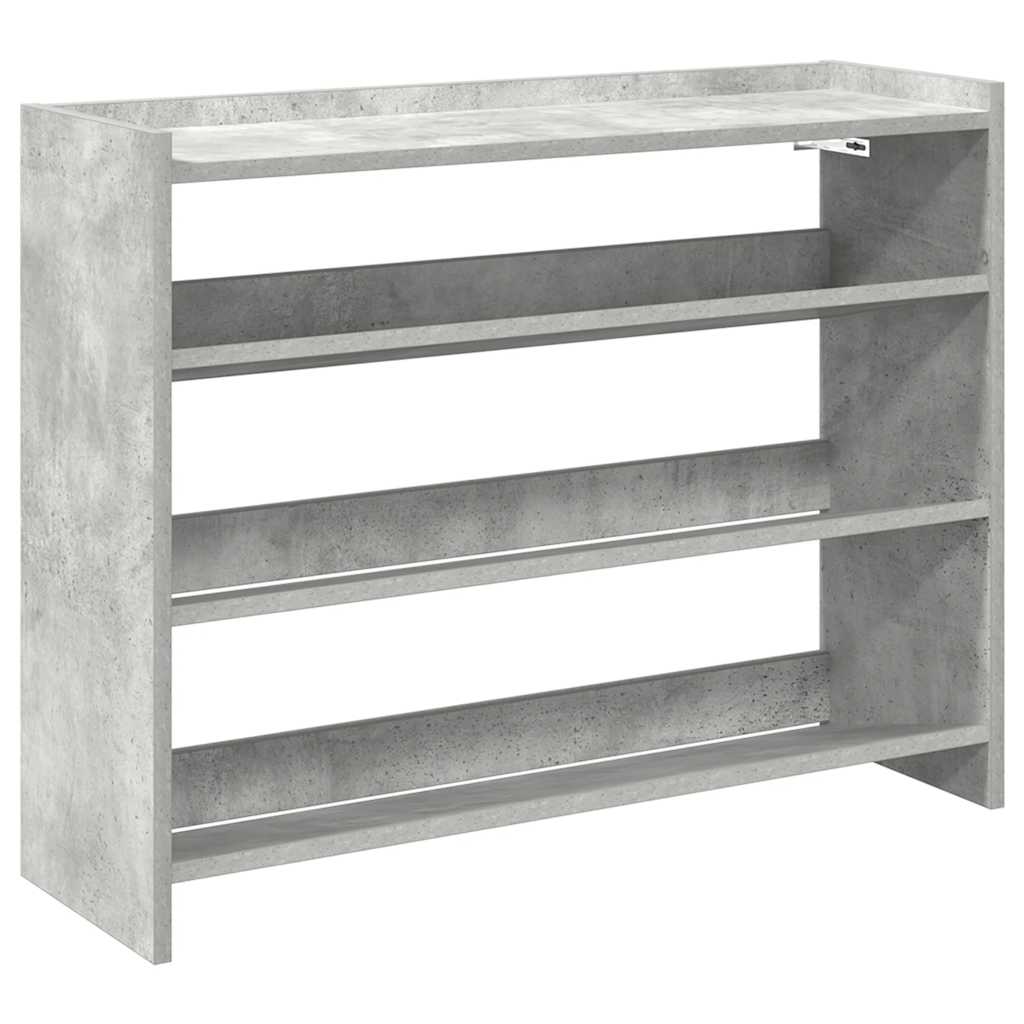skoreol 80x25x62 cm konstrueret træ betongrå