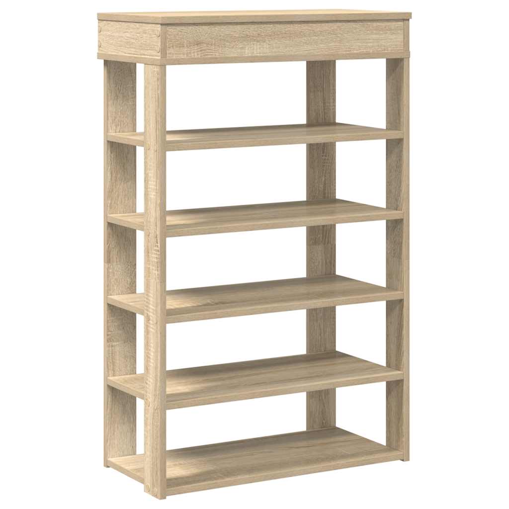 skoreol 60x30x98 cm konstrueret træ sonoma-eg