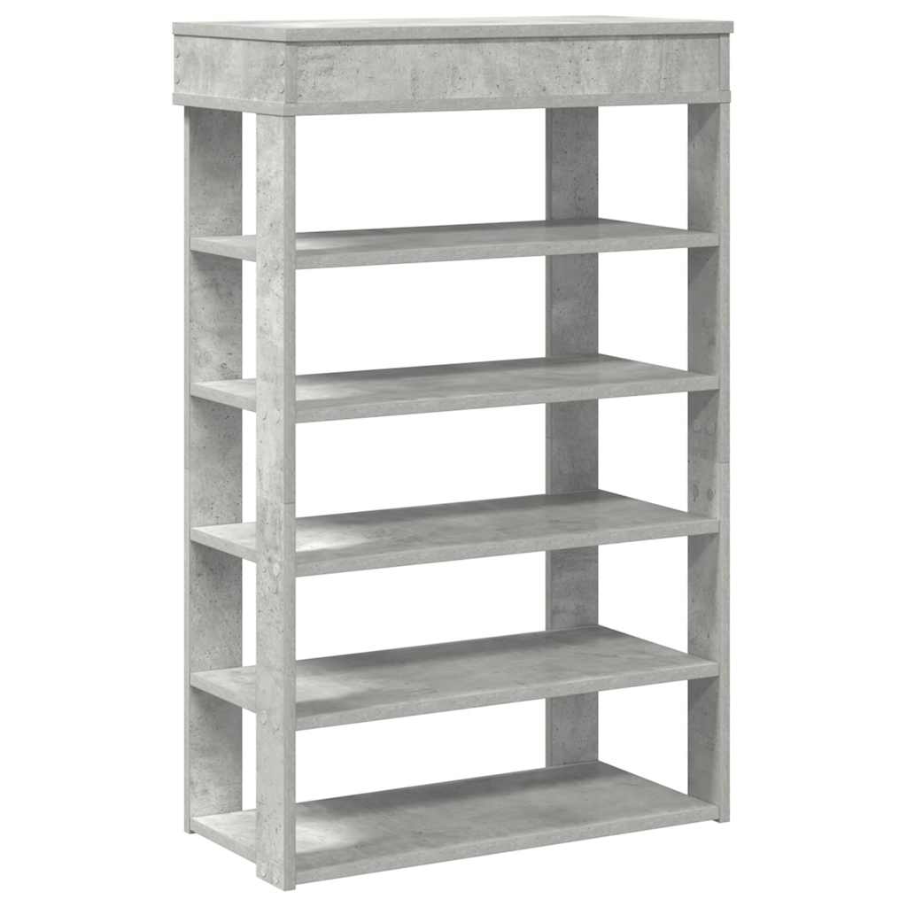 skoreol 60x30x98 cm konstrueret træ betongrå