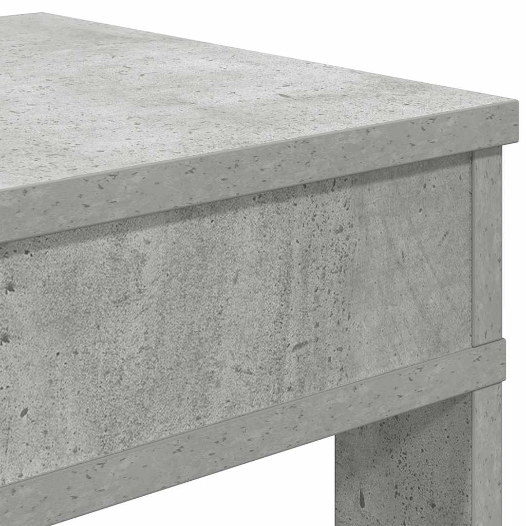 skoreol 60x30x98 cm konstrueret træ betongrå