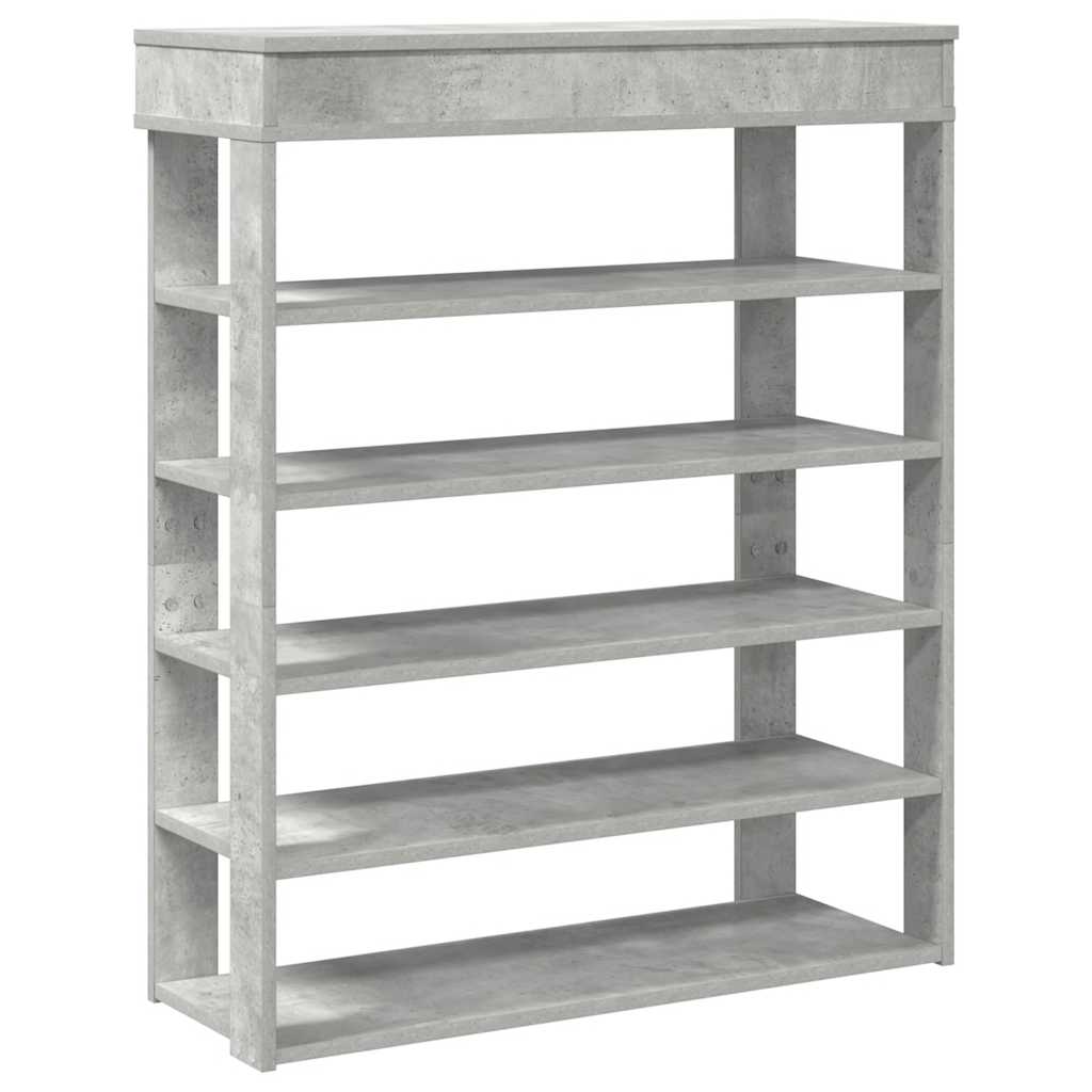 skoreol 80x30x98 cm konstrueret træ beton-eg