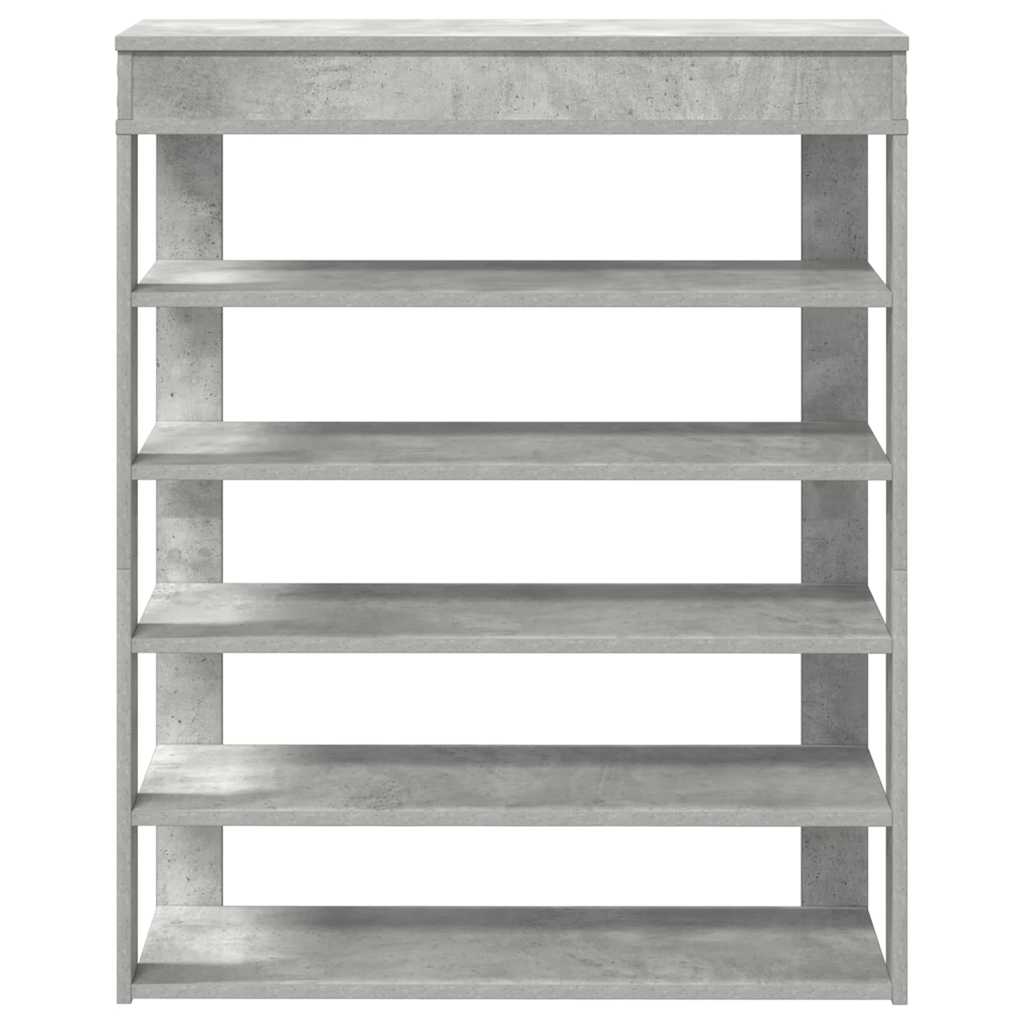 skoreol 80x30x98 cm konstrueret træ beton-eg