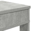 skoreol 80x30x98 cm konstrueret træ beton-eg