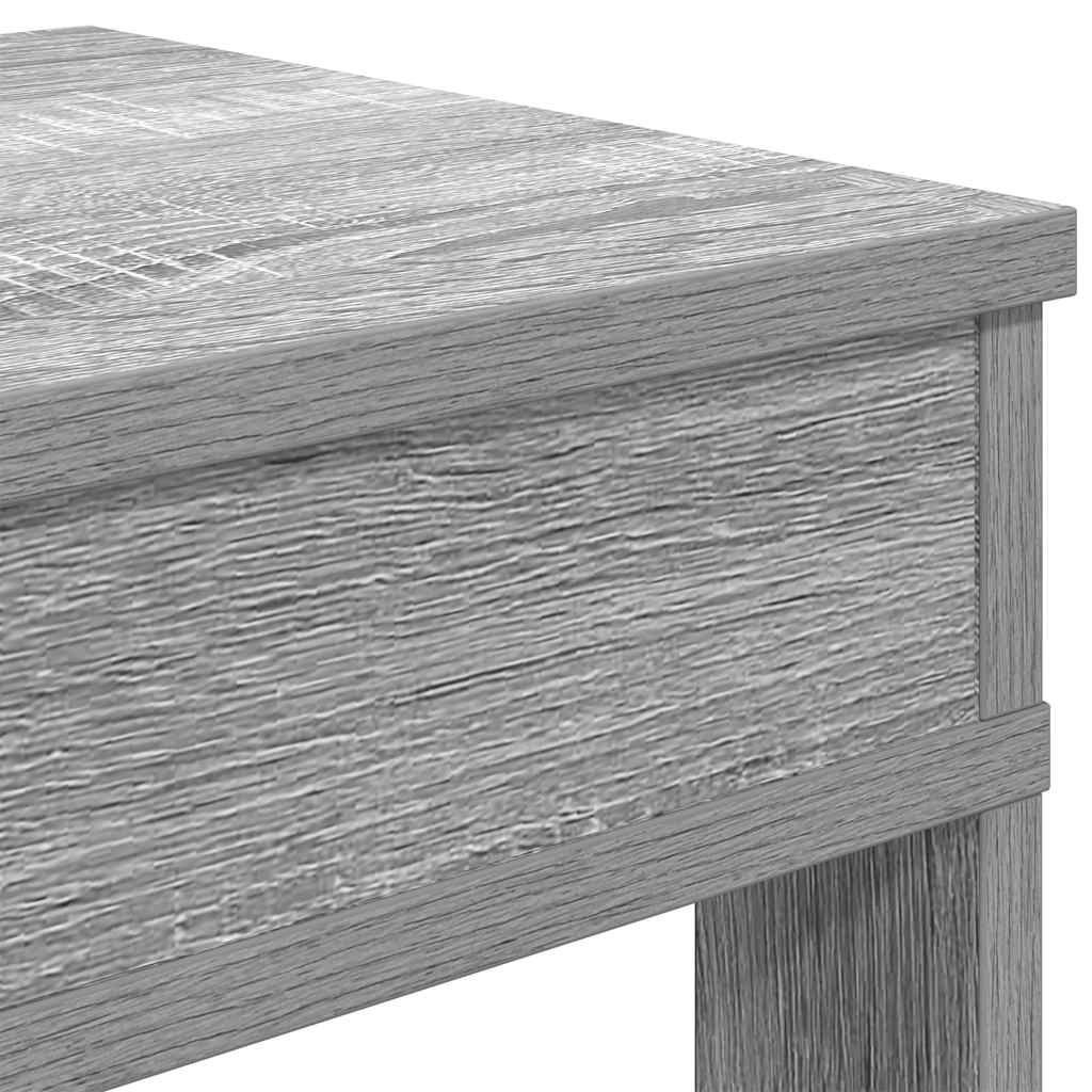 skoreol 80x30x98 cm konstrueret træ grå sonoma-eg
