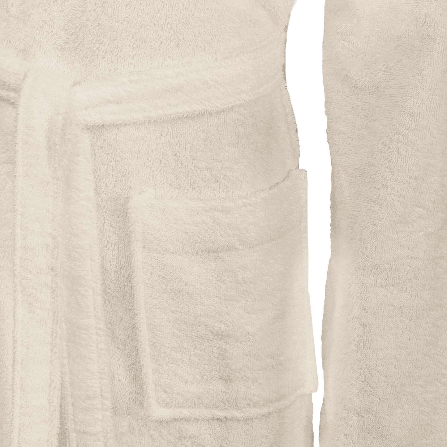 Badekåbe KINN Cremefarvet XXL Bomuld