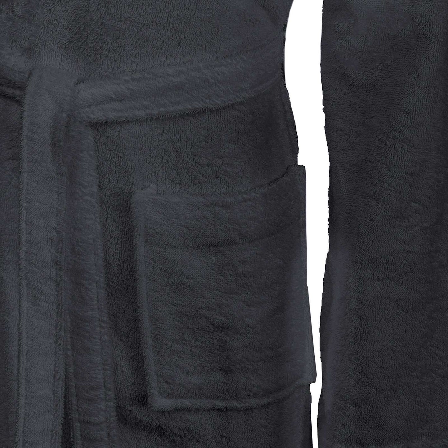 Badekåbe KINN Antracit XXL Bomuld