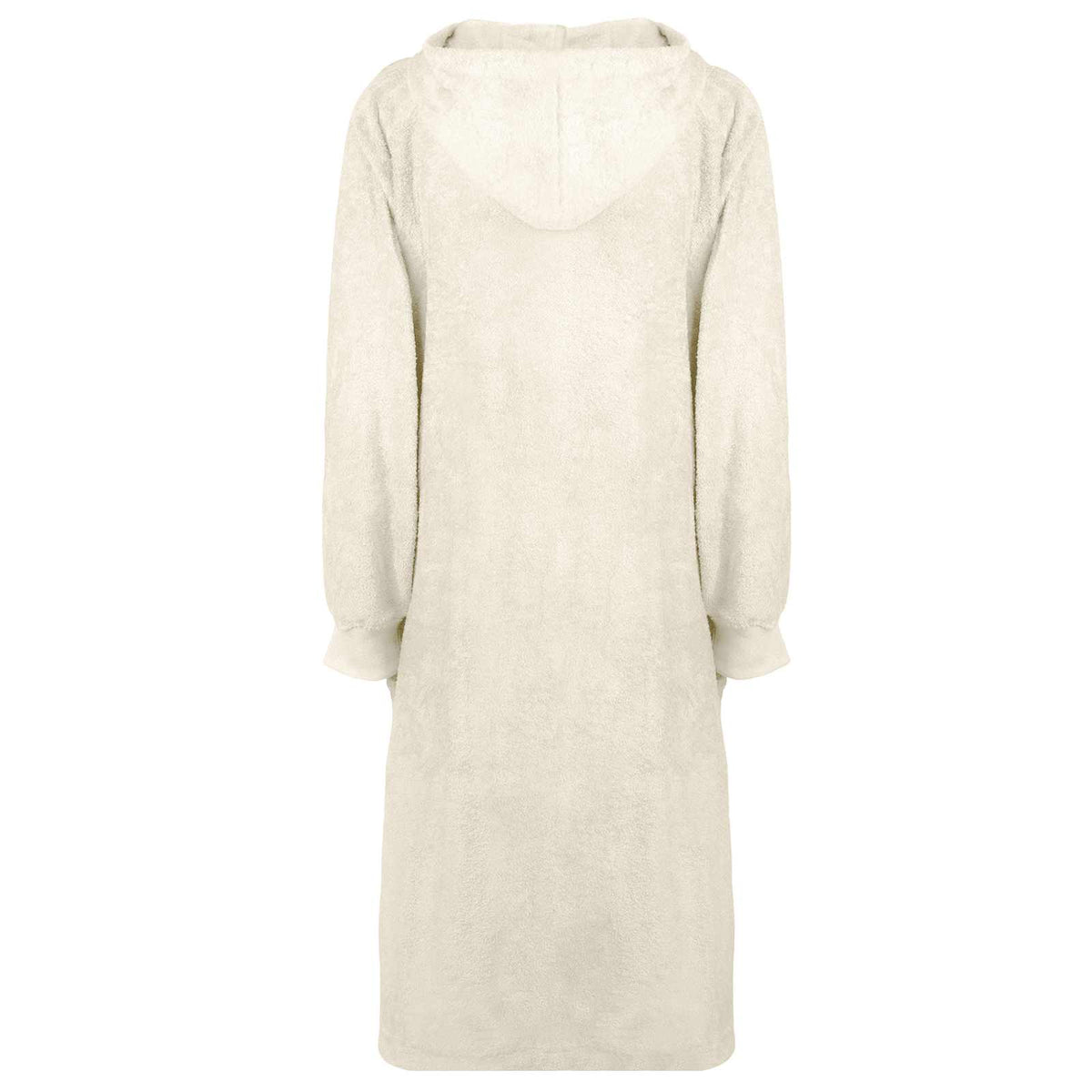 Tæppe-hoodie KINN Creme XL Bomuld