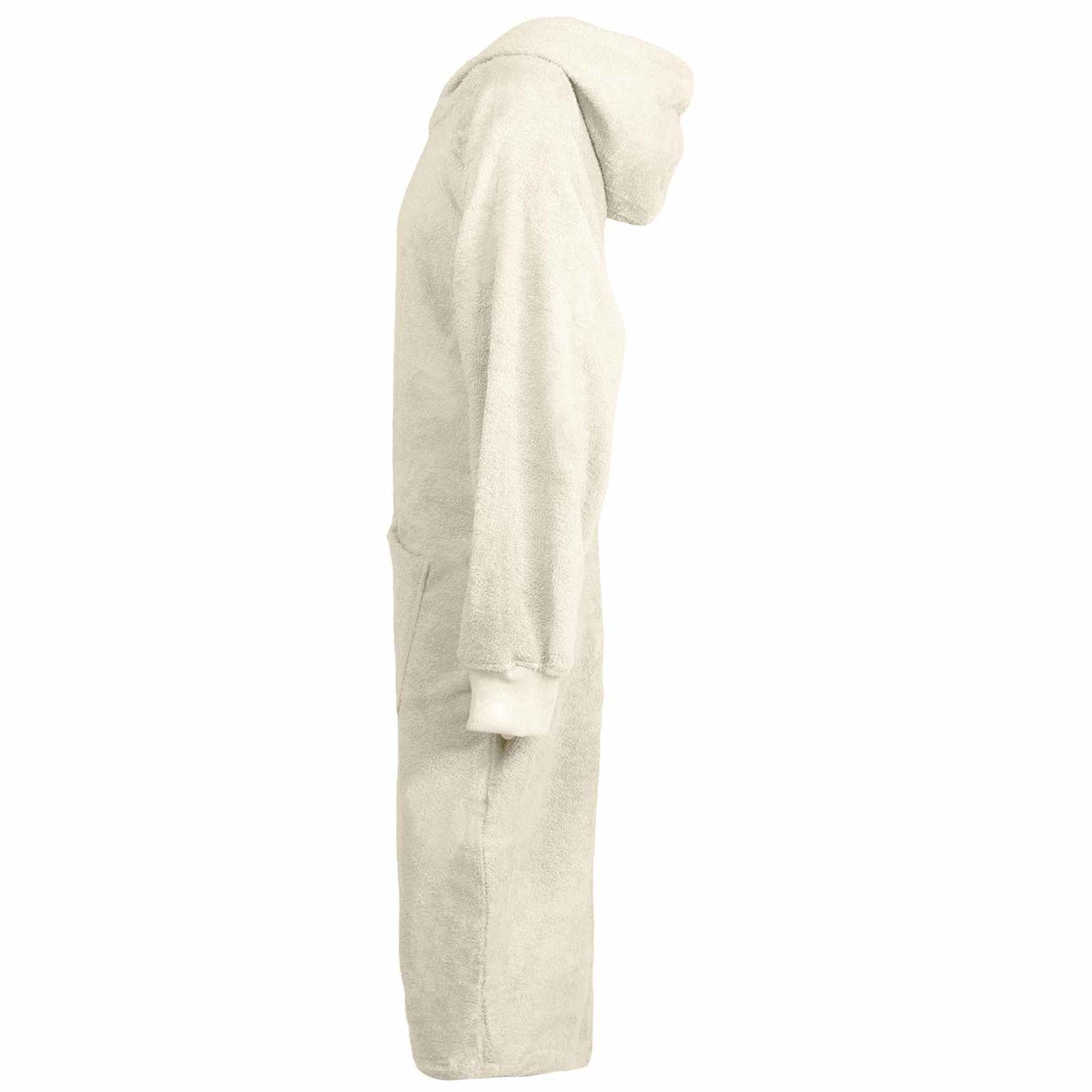 Tæppe-hoodie KINN Creme XL Bomuld