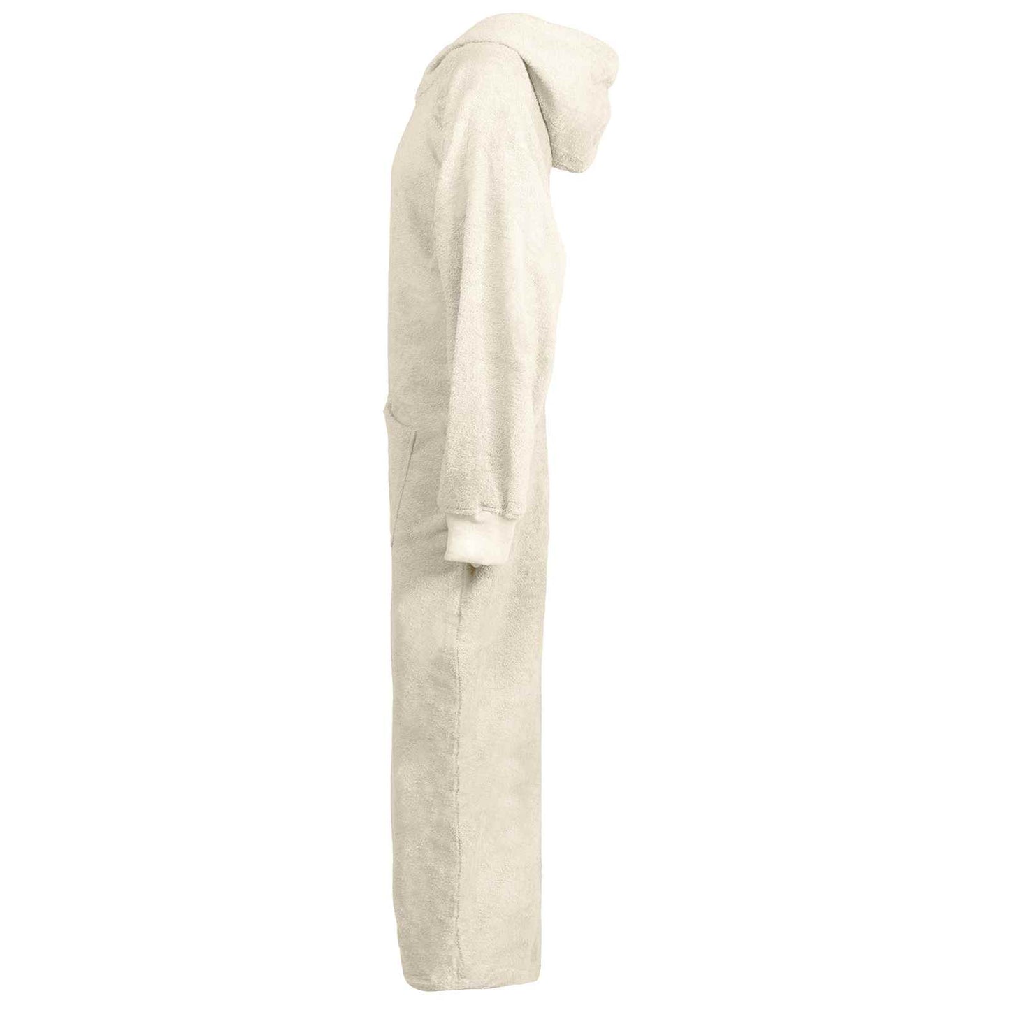 Tæppe-hoodie KINN Creme XXL Bomuld