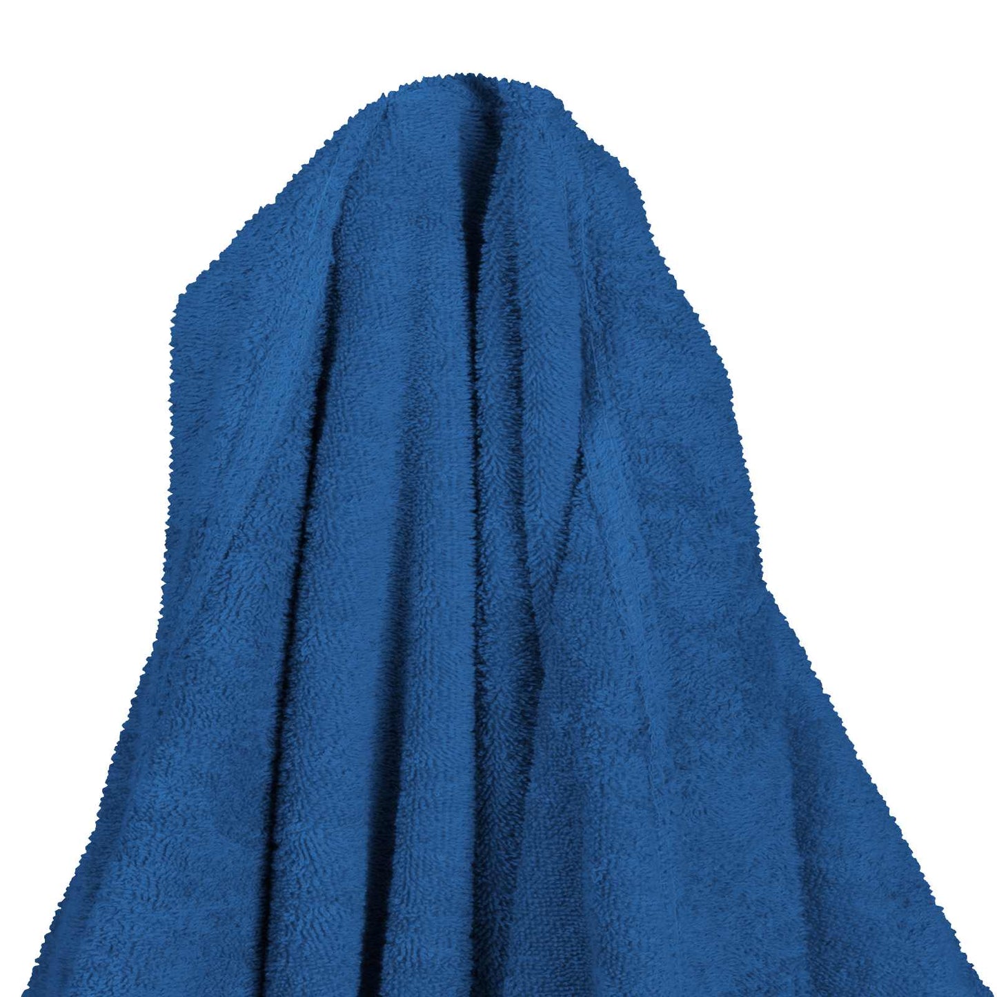 Tæppe-hoodie KINN Marineblå L Bomuld