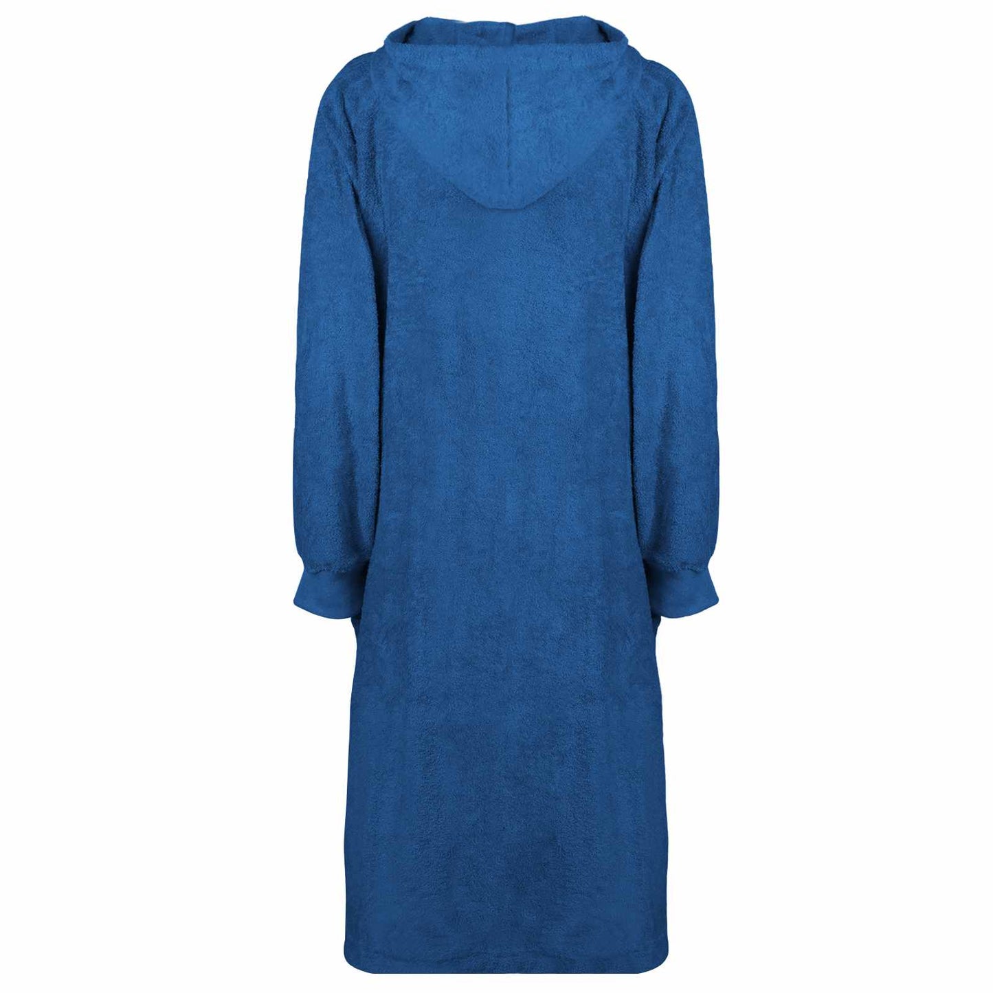 Tæppe-hoodie KINN Marineblå XL Bomuld