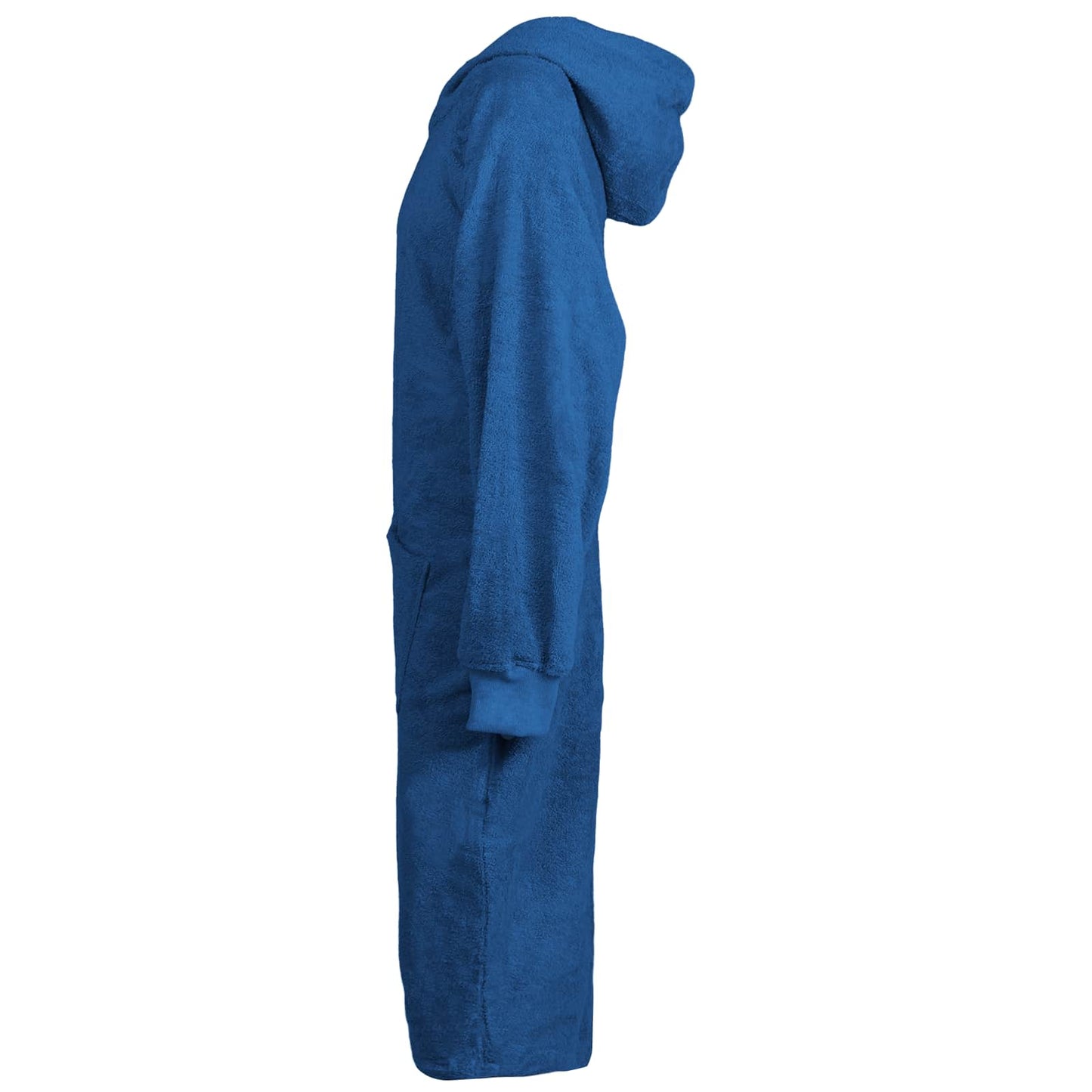 Tæppe-hoodie KINN Marineblå XL Bomuld