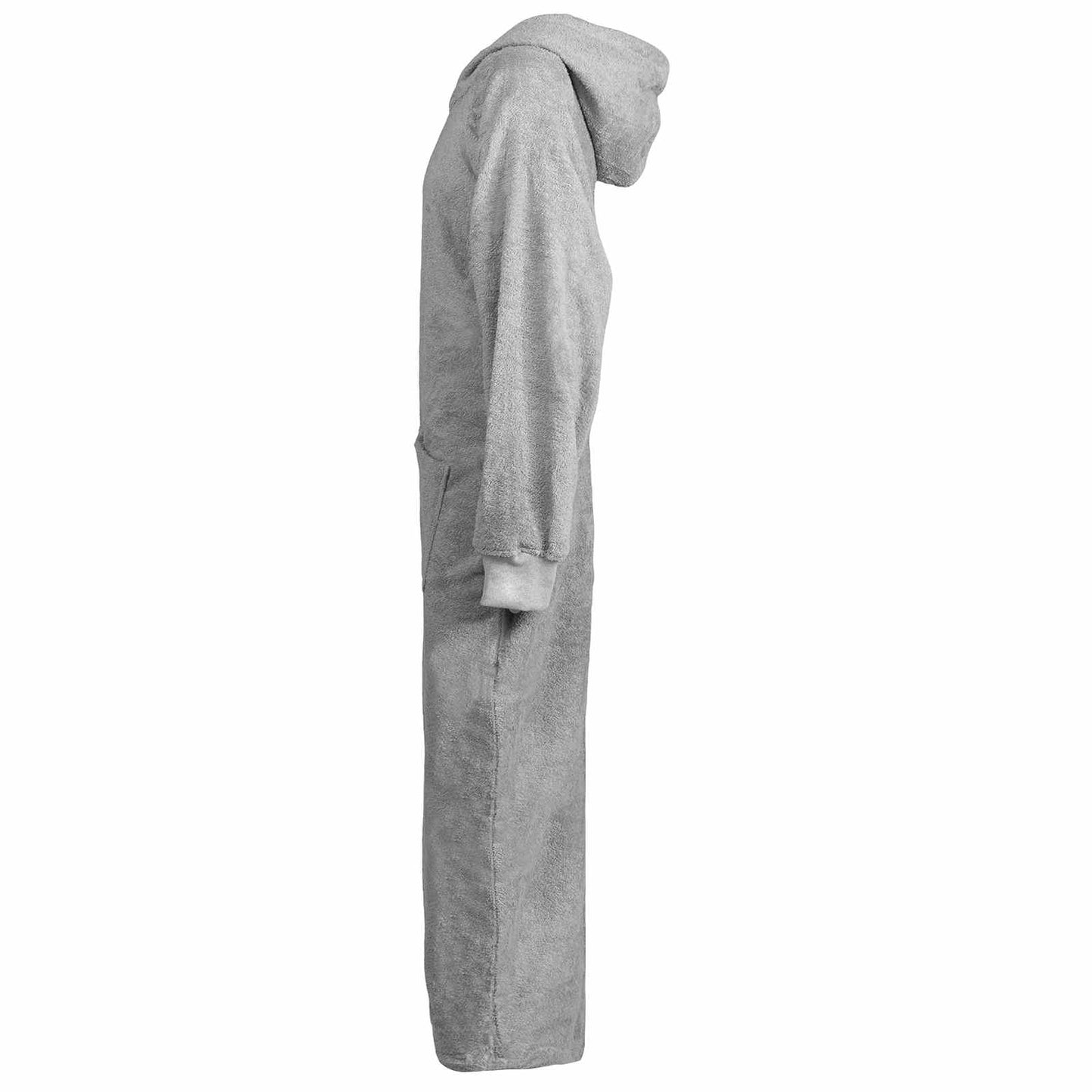Tæppe-hoodie KINN Grå XXL Bomuld