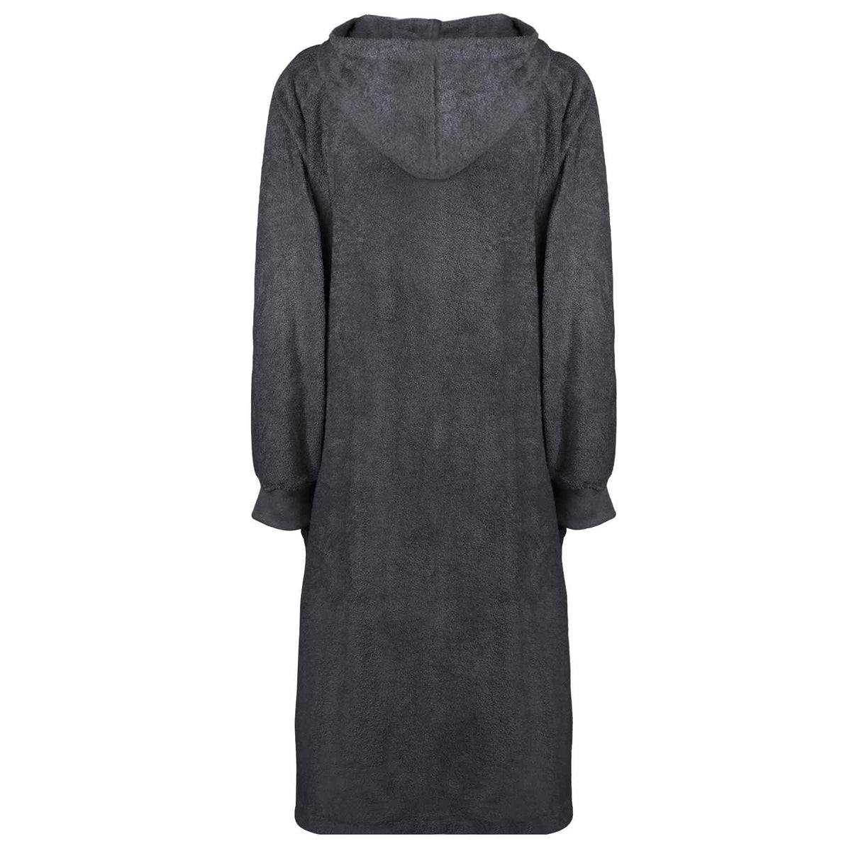 Tæppe-hoodie KINN Antracit XL Bomuld