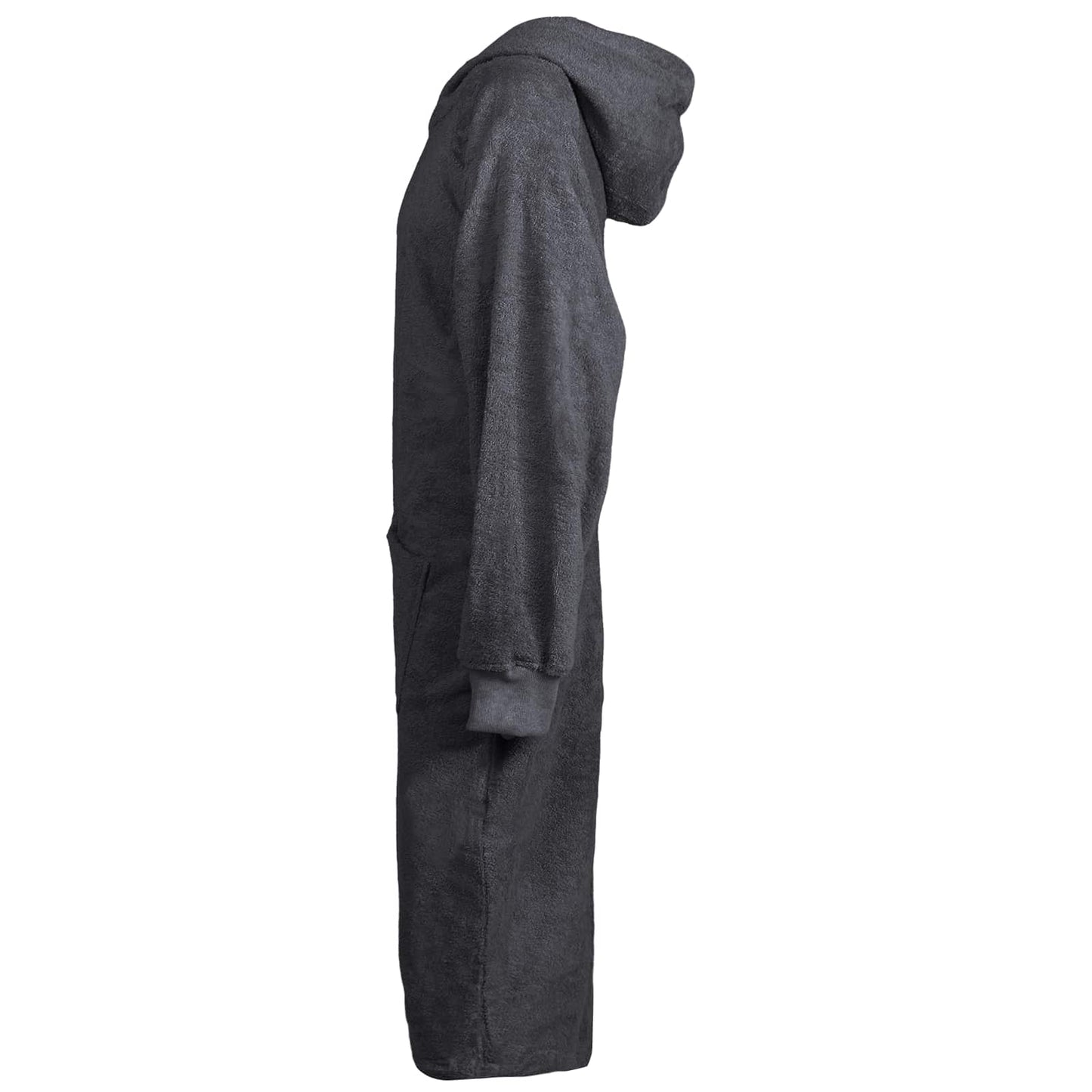 Tæppe-hoodie KINN Antracit XL Bomuld