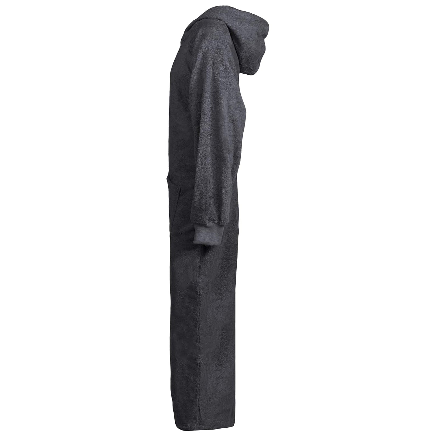 Tæppe-hoodie KINN Antracit XXL Bomuld