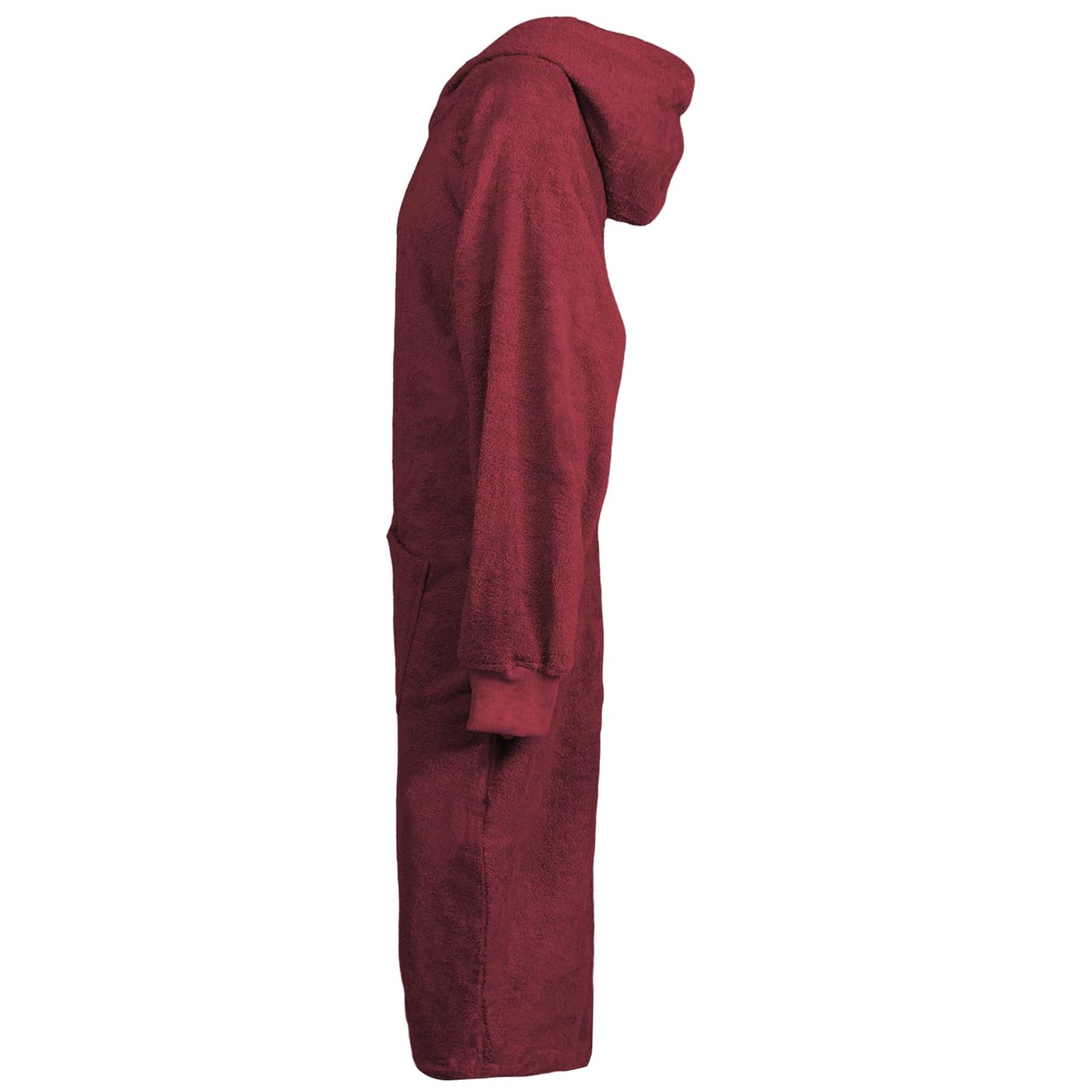 Tæppe-hoodie KINN Rød XL Bomuld
