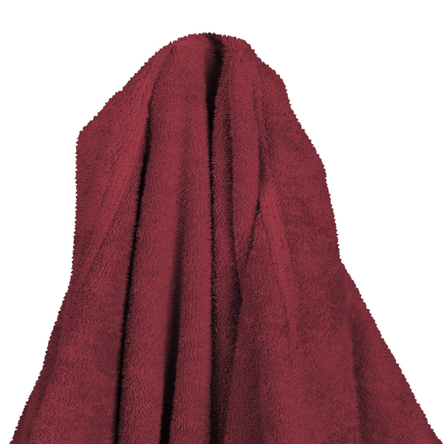 Tæppe-hoodie KINN Rød XXL Bomuld
