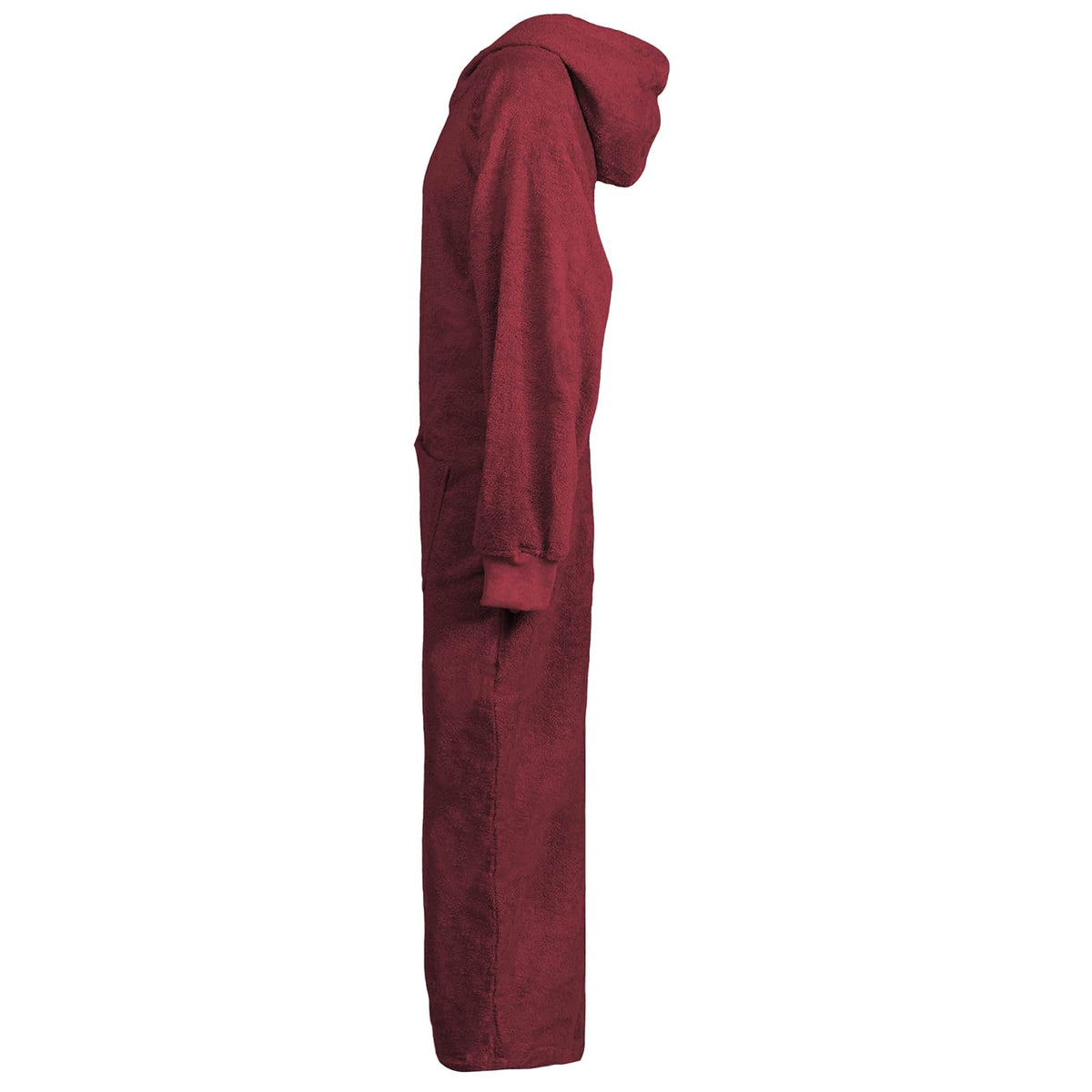 Tæppe-hoodie KINN Rød XXL Bomuld